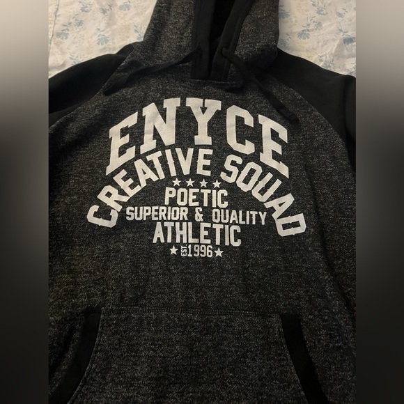 Enyce Black and Gray Hoodie - Picture 2 of 3